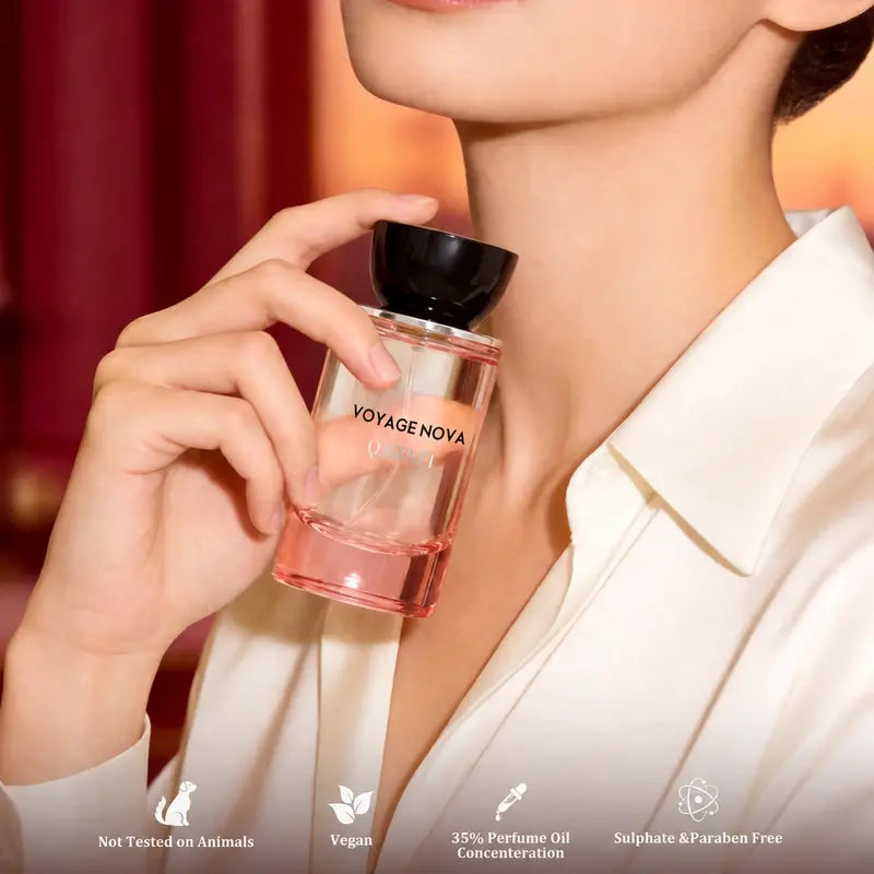 Voyage Nova | Rosey Fruity Floral | Extrait De Parfum 50Ml/100Ml | Long Lasting Luxury Fragrance | Daily Women'S Perfume Alluring Summervibes