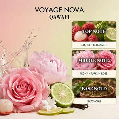 Voyage Nova | Rosey Fruity Floral | Extrait De Parfum 50Ml/100Ml | Long Lasting Luxury Fragrance | Daily Women'S Perfume Alluring Summervibes